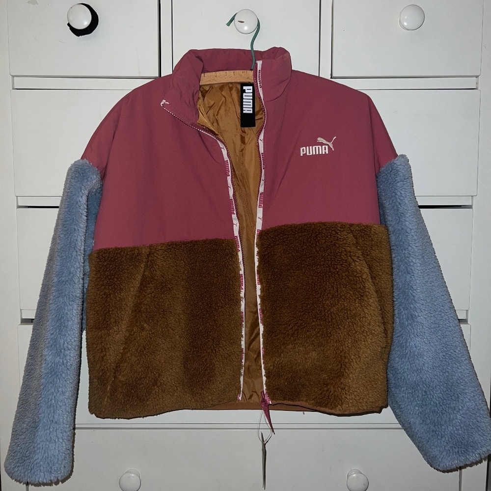 NWT Puma Sherpa Jacket